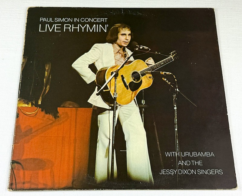 PAUL SIMON Live Rhymin' Vinyl VG+/EX COLUMBIA PC 32855 1974 1st Press