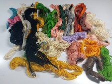 Lot of 30 Partial Needlework Floss/Thread Mixed Colors