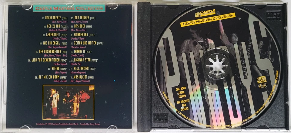 Puhdys – Castle Masters Collection (CD, 1993) Best of - Bild 3 von 3