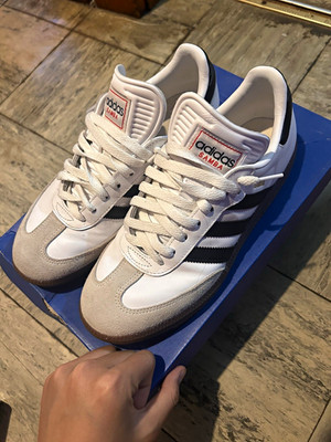adidas Samba Indoor Men s Sneakers White Black Gum IH6001