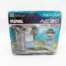 Fluval AquaClear AC20 Power Filter 5-20 US Gal #19595