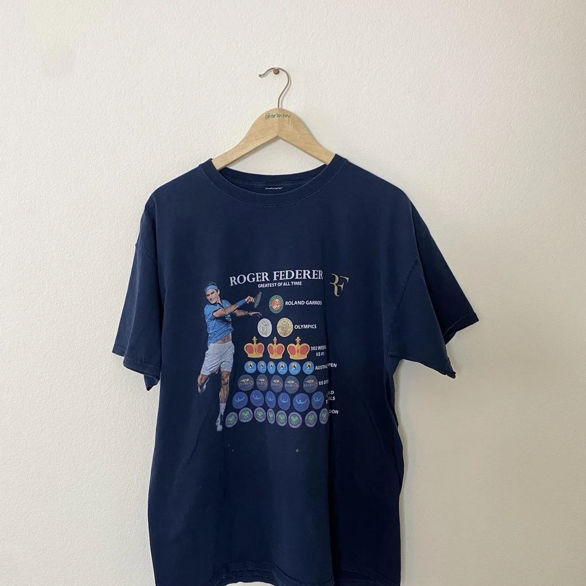 Preços baixos em Roger Federer Camisas fãs de Tênis | eBay