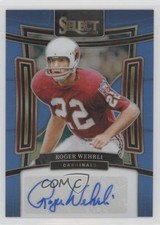 2023 Panini Select Signatures Light Blue Prizm 39/49 Roger Wehrli Auto HOF 0l2