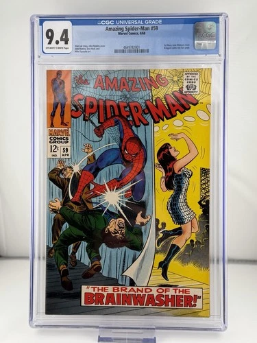 Marvel Comics The Amazing Spider-Man #59 1968 CGC 9.4 Kingpin