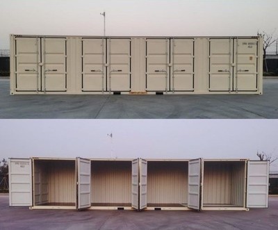  40 ft- OPEN SIDE  Shipping Container- HC- New One Trip ***READ DESCRIPTION***