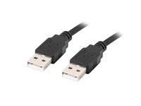 Lanberg CA-USBA-20CU-0018-BK 1 8m USB A 2.0 0 48Gbps Black ~D~