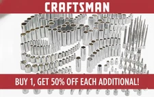 CRAFTSMAN Replacement Socket 1/4 3/8 1/2 SAE Metric 6pt 12pt Std Deep You Pick