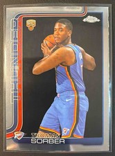 2025-26 Topps Chrome Thomas Sorber #265 RC Thunder