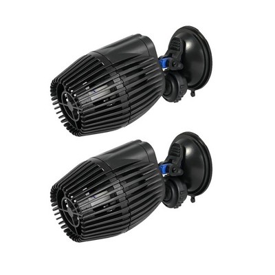 2 Pack Aquarium Circulation Pump,800 GPH Fish Tank Powerhead, Saltwater Wave ...