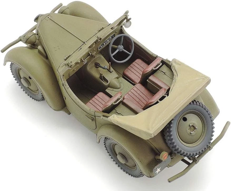 TAMIYA 1/48 KAWASAKI Ki-61-Id HIEN TONY & 4x4 LIGHT VEHICLE KUROGANE SET JAPAN81 - Immagine 4 di 4
