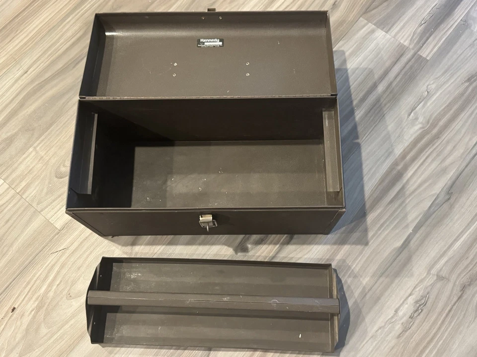 VINTAGE Kennedy Kits K19 All-Purpose Hand Carry Toolbox 19" USA K19-9315056 - Image 3 of 3