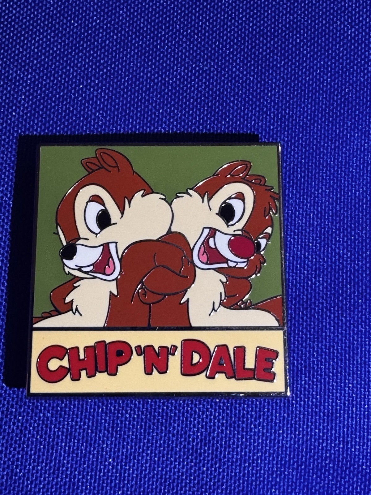 2012 Disney Promotion Deluxe Starter PP89891 Chip n Dale Square Pin