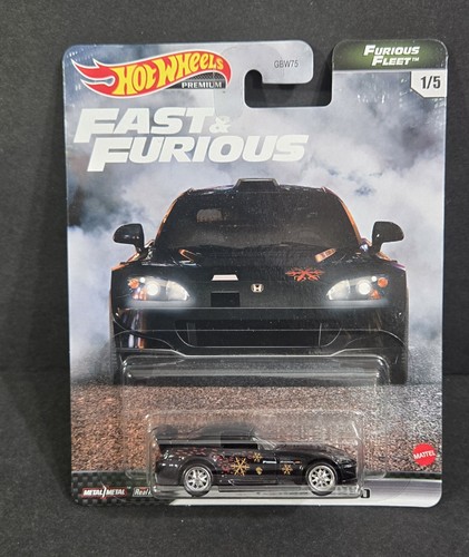 2021 Hot Wheels Honda S2000 Black Fast & Furious: Furious Fleet, Premium