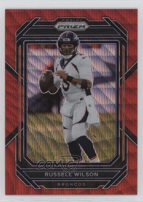 2022 Panini Prizm Red Wave Prizm 74/149 Russell Wilson #86 07qt