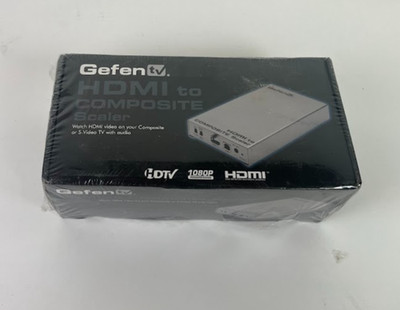 GefenTV GTV-HDMI-2-COMPSVIDSN HDMI to Composite Scaler S-Video Stereo Audio