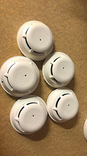 Siemens OP720 Optical Smoke Detector Head x5 & x5 bases MPN S54310-F1-A1
