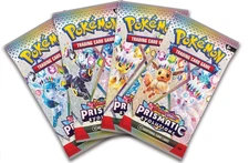 Pokemon TCG Scarlet and Violet Prismatic Evolutions x1 Booster Pack