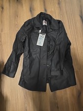 Frontline Vintage 90er Herren Lederjacke Schwarz Gr.42 Top Zustand Wie Neu