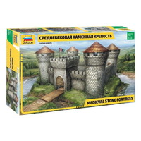 Medieval Fortress Stone Kit 1:72 Zvezda Kit Diorami -D- Neues Modell
