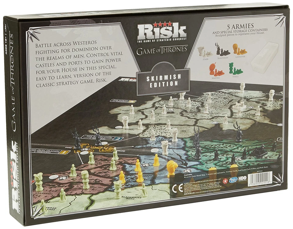 Risk Game of Thrones Of Thrones IN English Skirmish Edition Hasbro Got - Image 4 of 4