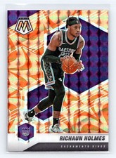 2020-21 Panini Mosaic #142 Richaun Holmes Mosaic Reactive Orange Kings
