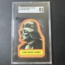 1977 Topps Star Wars Sticker #7 Lord Darth Vader SGC 8 Vinta