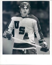 Undated Press Photo NHL Pittsburgh Penguins Ed Olczyk HOF - rkf7457