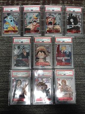 FULL SET PSA 10 One Piece Premium Collection 25th Anniversary set of 10 Japanese