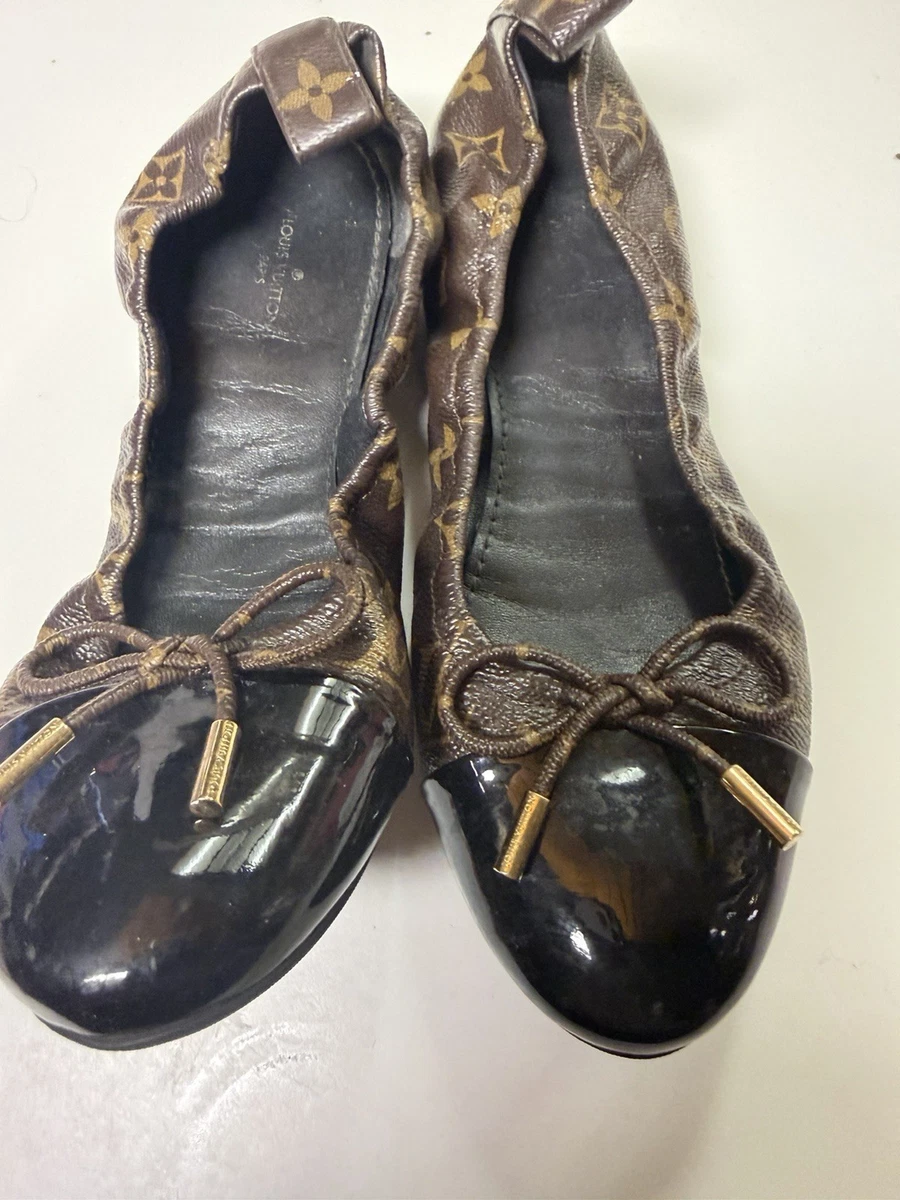 Louis Vuitton Leather Upper Ballet Flats for Women for sale | eBay