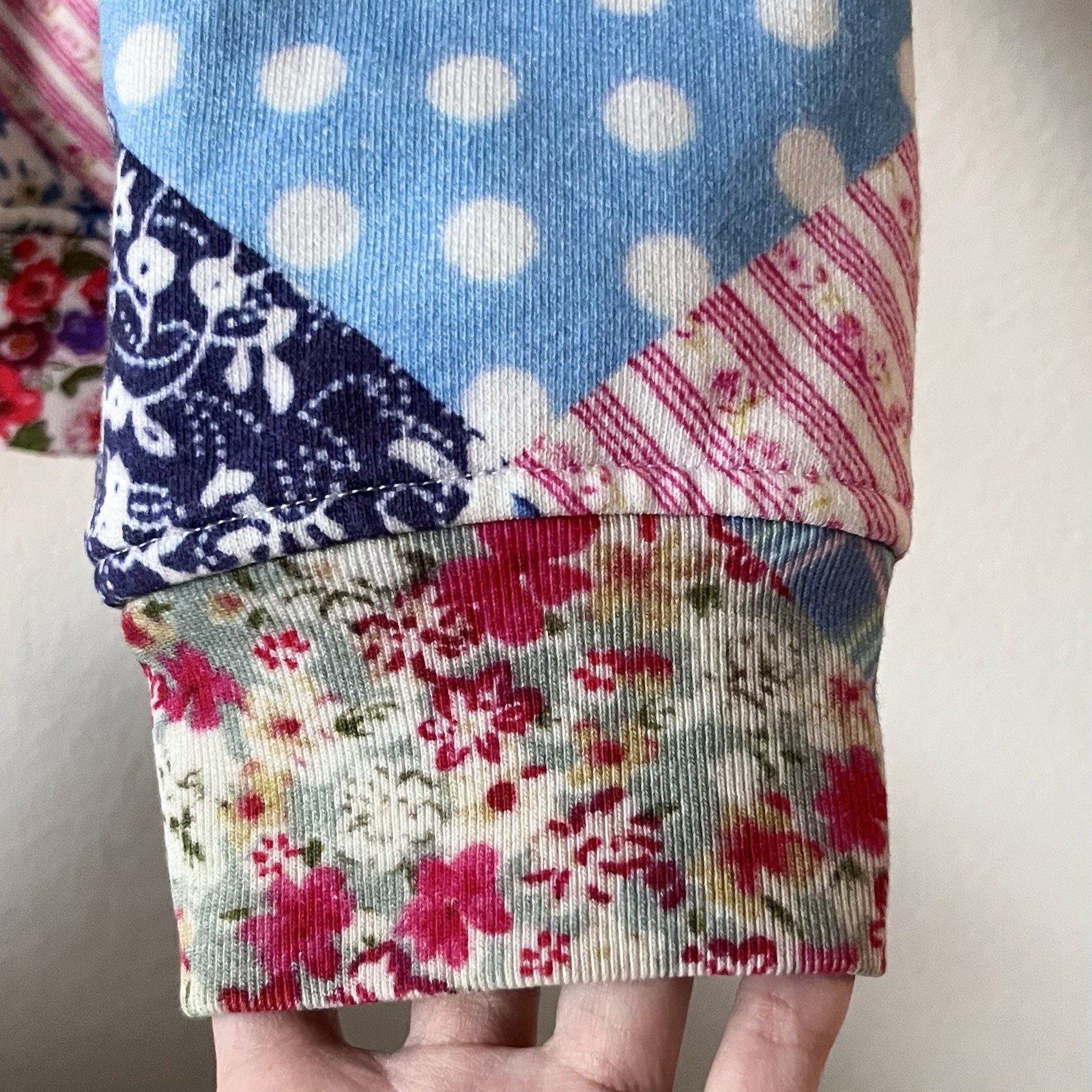 Teddy Fresh Patchwork Style Thick 100% Cotton Hoo… - image 14