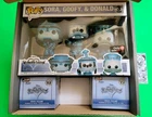 Funko POP! Kingdom Hearts Tron Glow Chase GameStop Exclusive 3 Pack New Sealed