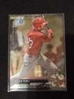 Photo of 2017 Bowman Chrome Prospects Orange Refractor #BCP194 Delvin Perez