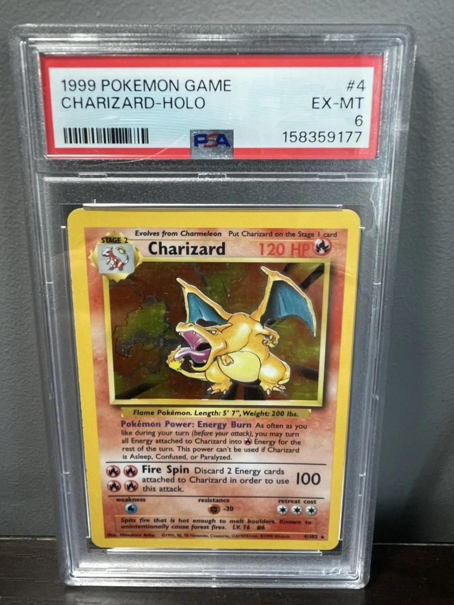Pokémon TCG Grade 6 Charizard Individual Collectible Card Game