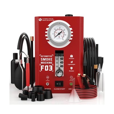 Smoke Machine Automotive with Flow Meter & Pressure Gauge, F03 EVAP Smoke Lea...