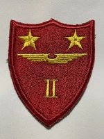VTG US MARINE CORPS 2ND MARINE AIR WING COMMAND EMBROIDERED ERROR PATCH 121825-2