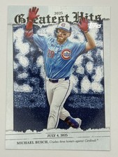 2026 Topps Michael Busch GH-27 Greatest Hits