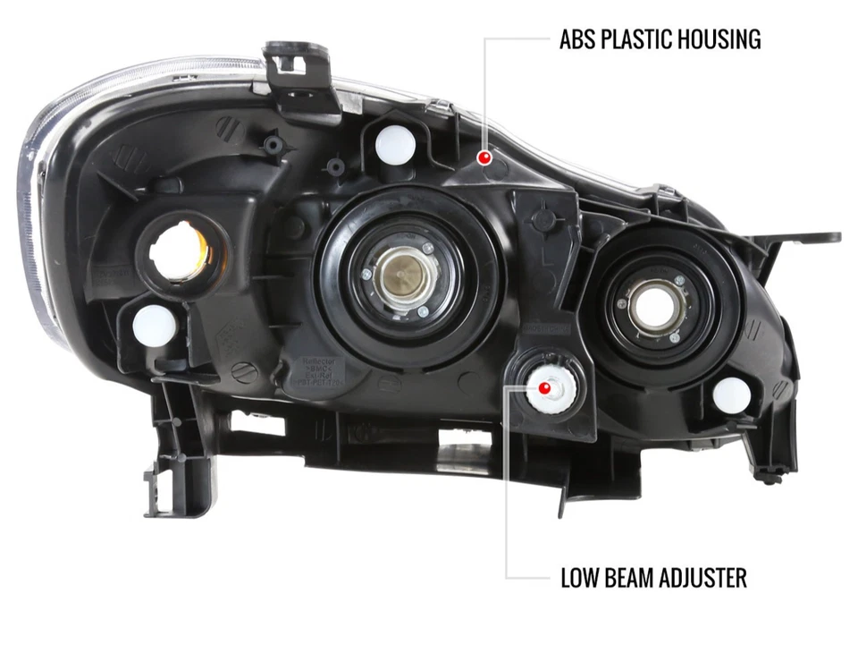 Faros ahumados ámbar sedán para Toyota Corolla Base CE S TRD 03-08 Foto 2 de 2