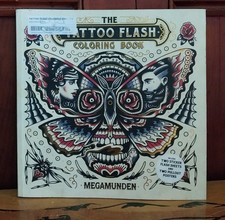 The Tattoo Flash Colouring Book by Megamunden TATTOO ART