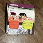 Inglesina Fast Table Chair Portable Baby High Chair Black New In Box