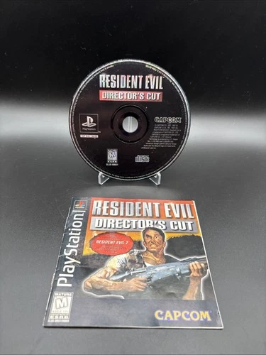 Resident Evil 1 & Director's Cut PlayStation PS1 - Single Disc With Manual