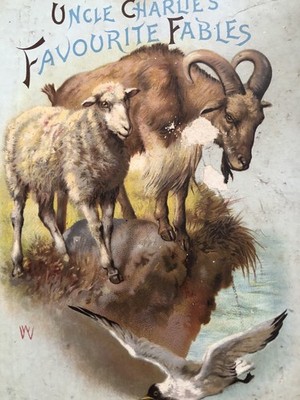 Victorian Uncle Charlie's Favourite Fables Children s Book 1898 Harrison Weir HB