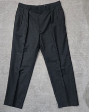 Vtg Polo Ralph Lauren Pants 38 Virgin Wool Trousers Made Italy 80s