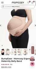 Momcozy Pregnancy Belly Band for Back Abdomen Waist Support