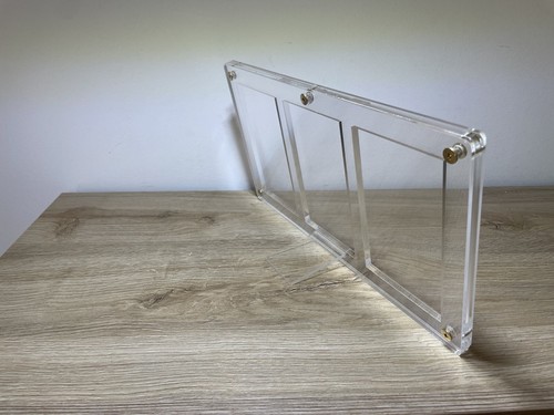 Da 1-3 Carte Pokemon Espositore Display Plexiglas Legno Gradata Psa/Graad+ Stand - Imagen 15 de 16