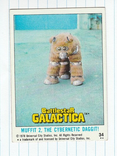1978 Topps Battlestar GALACTICA completa il tuo set carte non sportive #1 - a scelta U - Foto 81 di 398