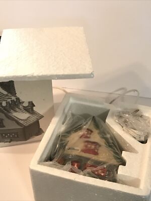 Dept 56 North Pole Series Elf Bunkhouse Lighted Christmas Village