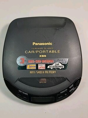 ★希少品★【Panasonic Portable CD Player 】 Vintage Panasonic Portable CD Player SL-205 Anti-Shock