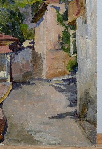Cityscape, vintage impressionism, oil painting, impressionism - Picture 6 of 10