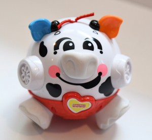 fisher price cow ball