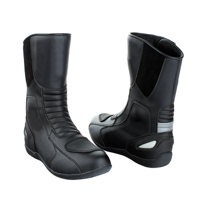AS New Mens Leather Waterproof ATA Motorcycle Racing Race Boots Size 7 ...